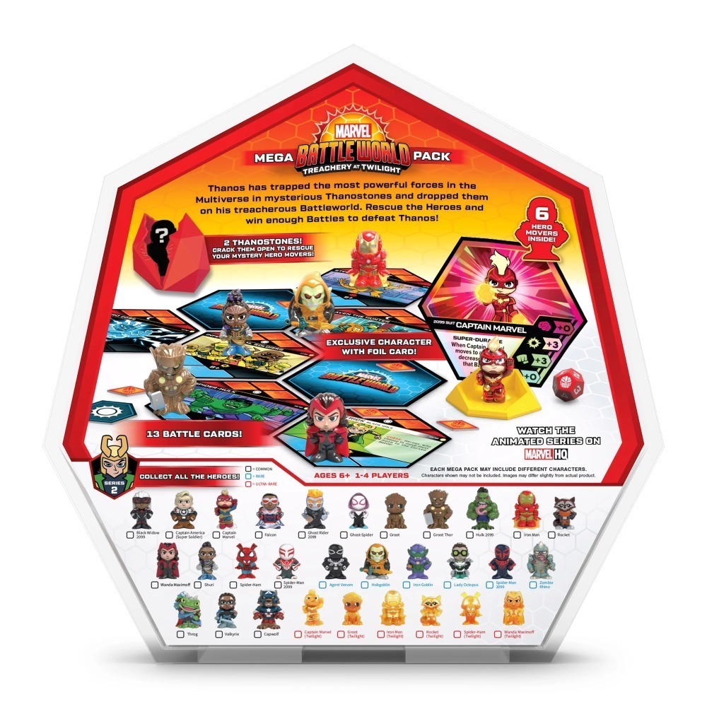 Marvel Battleworld Series 2 Treachery at Twilight Mega Pack - Captain Marvel NEW - Picture 2 of 4